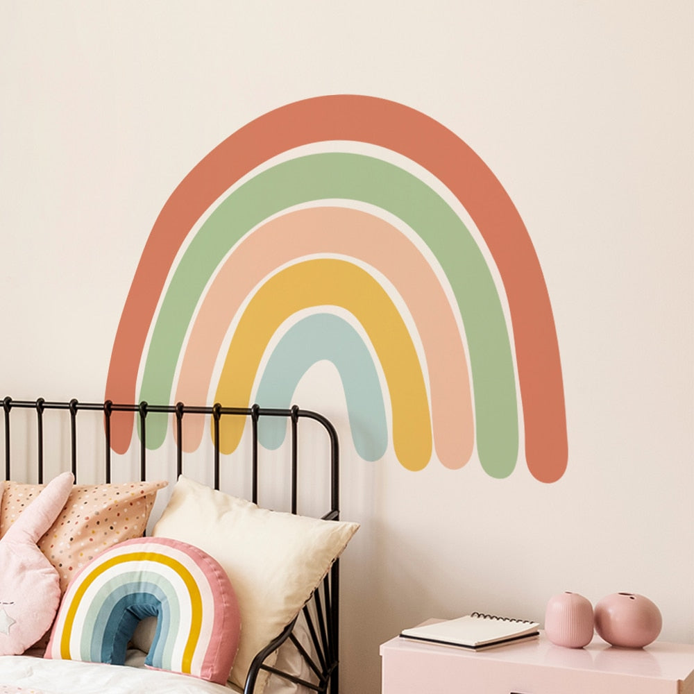 Rainbow Dreams Wall Decal Sticker - Bright & Happy - KASIE's Room