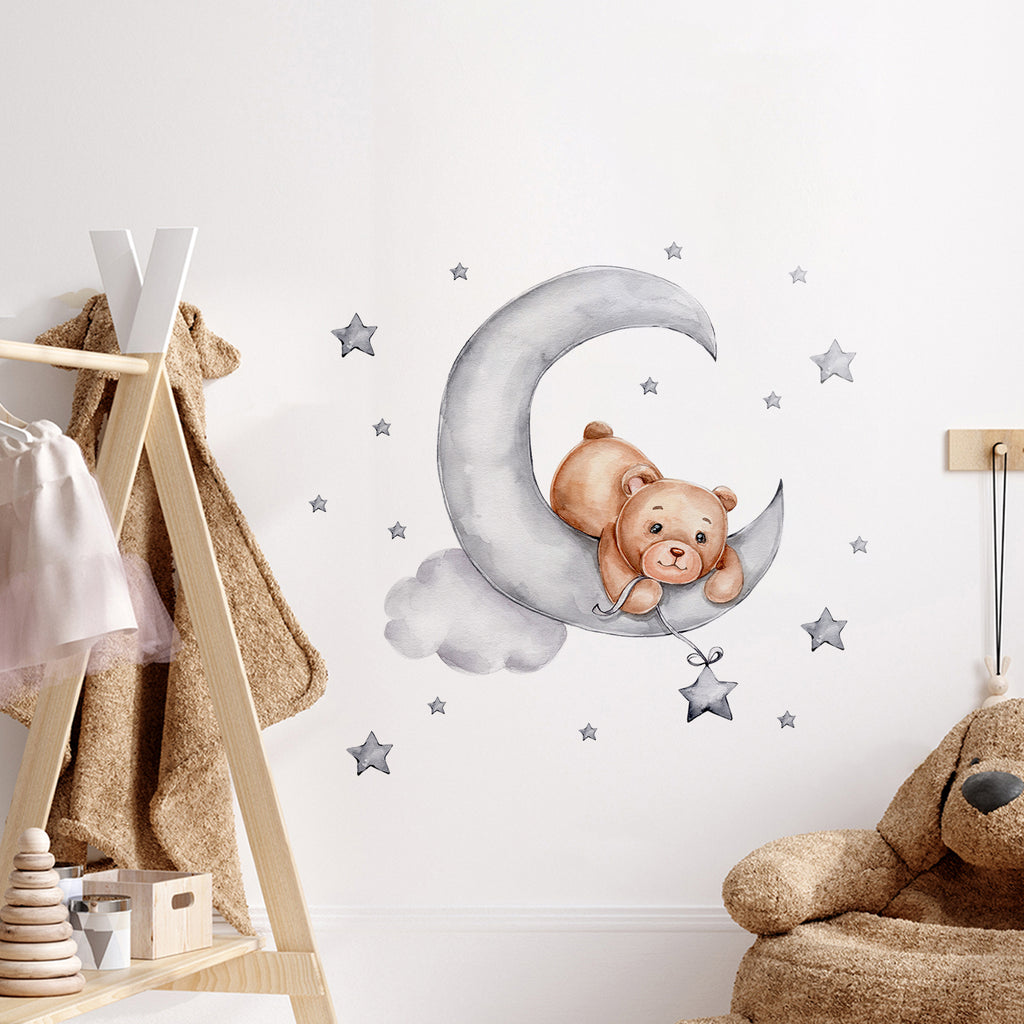 Night Sky Dreaming Wall Decal Stickers - My Pet Star - KASIE's Room