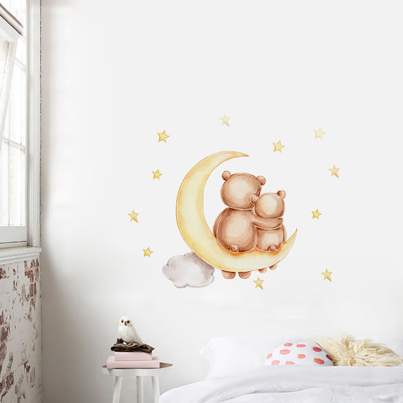 Night Sky Dreaming Wall Decal Stickers - Love You My Child - KASIE's Room