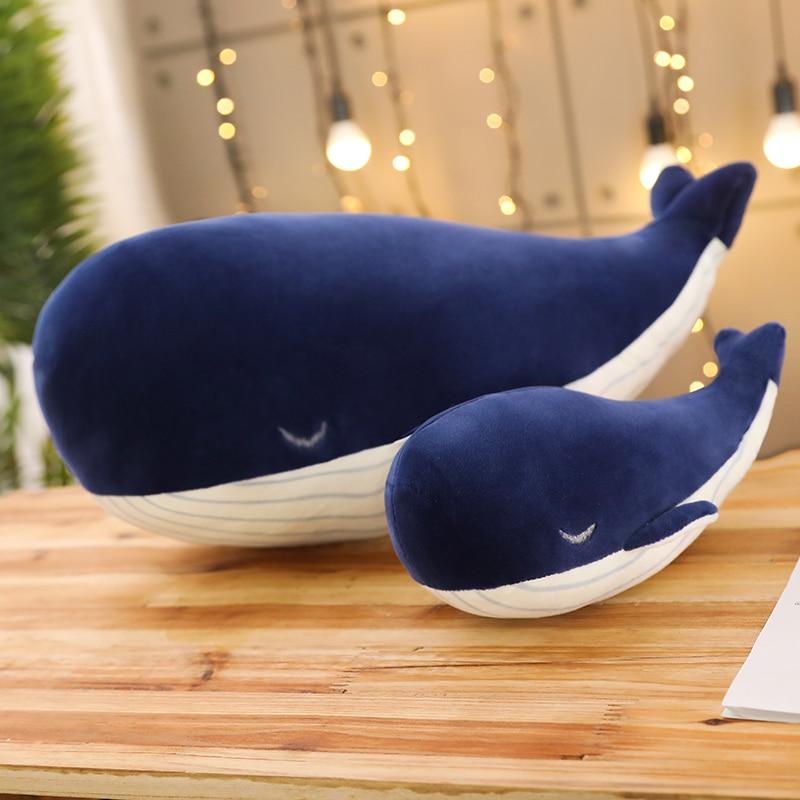 Super Soft Blue Whale Cushions - KASIE's Room