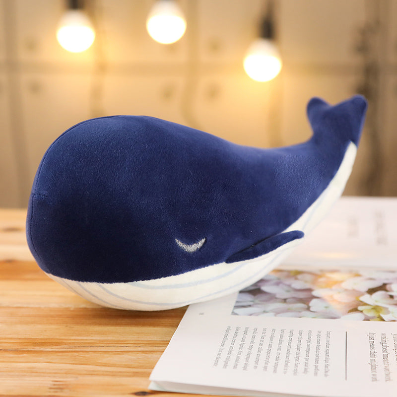 Super Soft Blue Whale Cushions - KASIE's Room