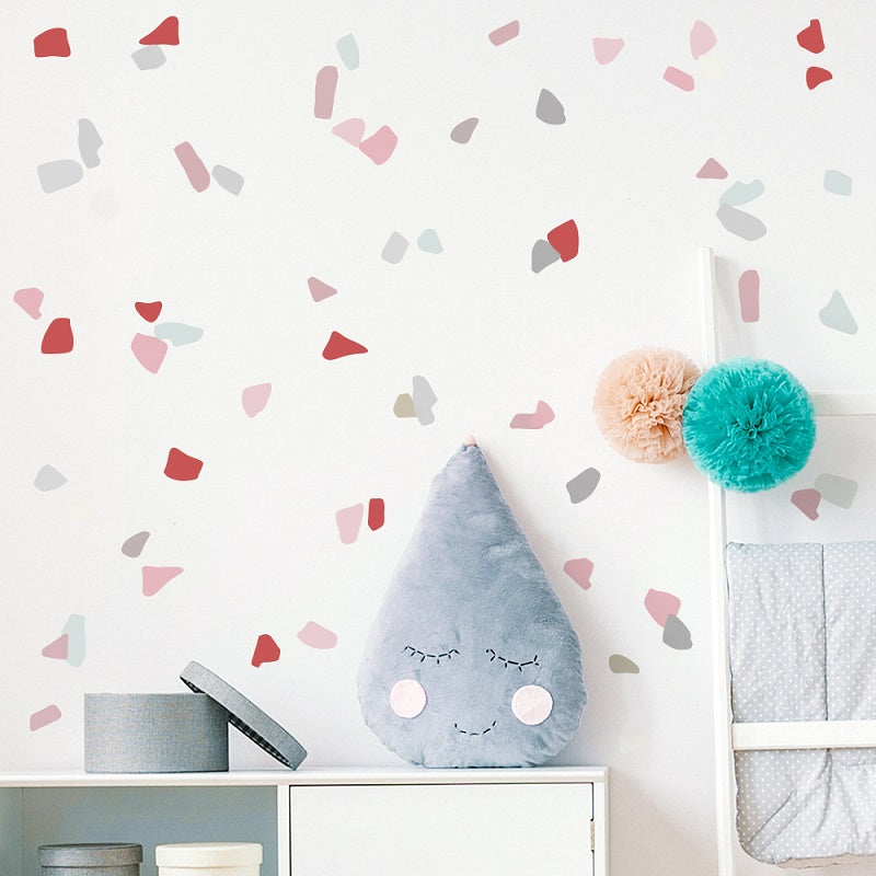 Watercolor Pebble Wall Decal Stickers - KASIE's Room