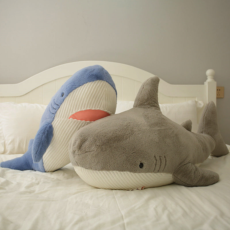 Soft & Squishy Ribbed Belly Shark - KASIE's Room