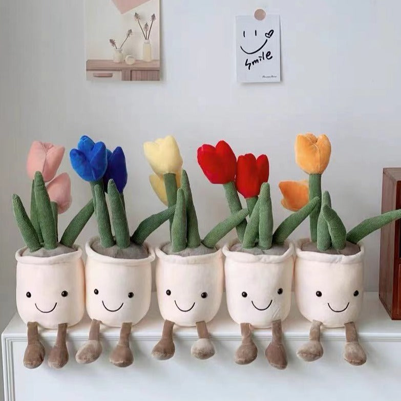 Happy Plushy Flower Pots - KASIE's Room