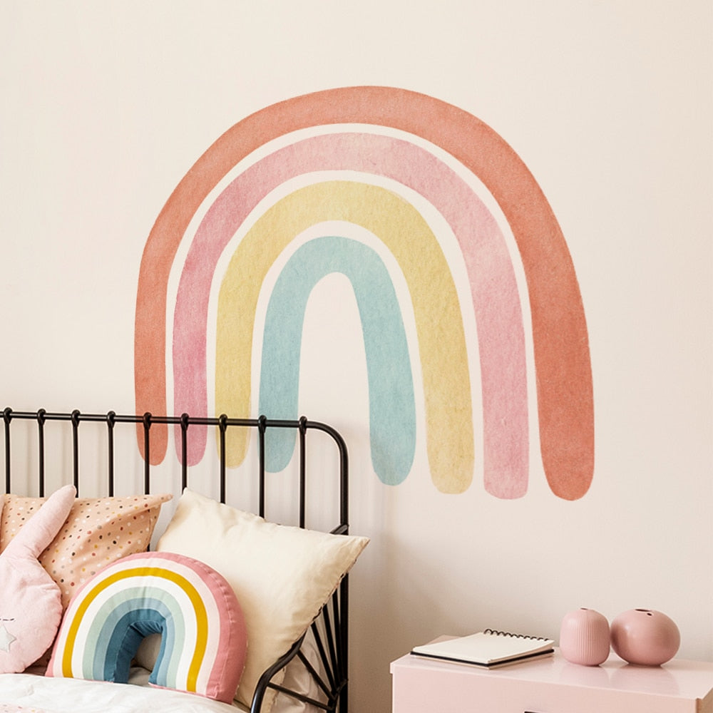 Rainbow Dreams Wall Decal Sticker - Sorbet Fun Large - KASIE's Room